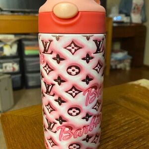 Pink Designer Water Bottle